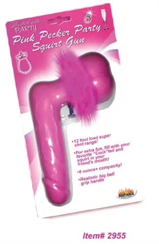 Hott Products Pink Pecker Pary Squirt Gun Vibrators