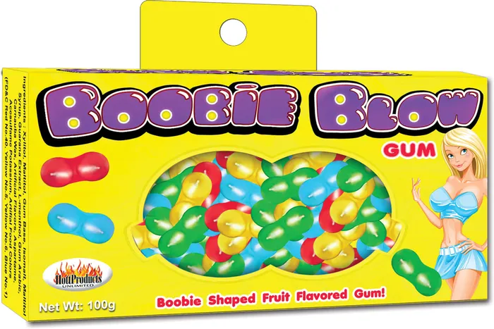 Hott Products Vibrators Boobie Blow Gum