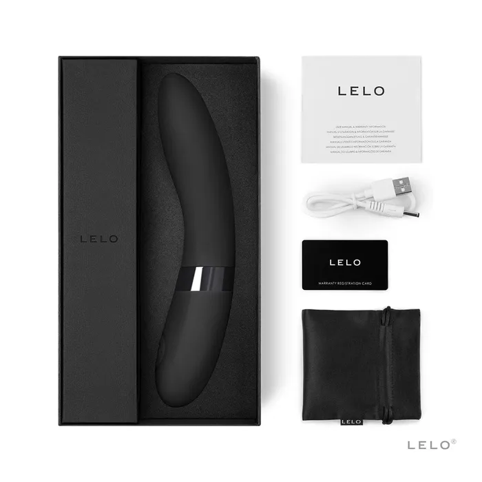 LELO Vibrators | LELO Elise 2 - Black: The Ultimate G-Spot Vibrator