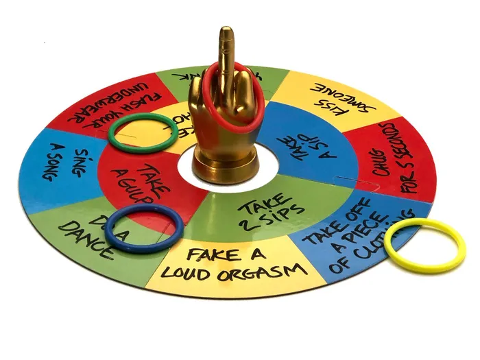 Lets Get F'd Up Ring Toss | Little Genie Male Sex Toys