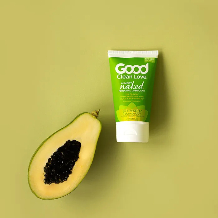Lubricants | Good Clean Love Good Clean Love Almost Naked® Water-Based Personal Lubricant with Organic Aloe Vera  4 oz.