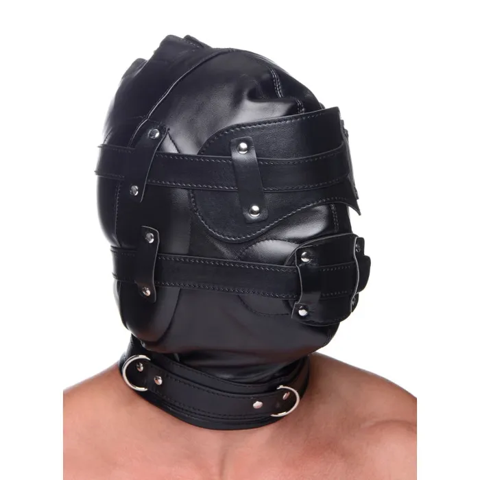 Male Sex Toys | Bondage Hood With Penis Gag - Xr Brands Master Series Male Sex Toys | Bondage Hood With Penis Gag - Xr Brands Master Series