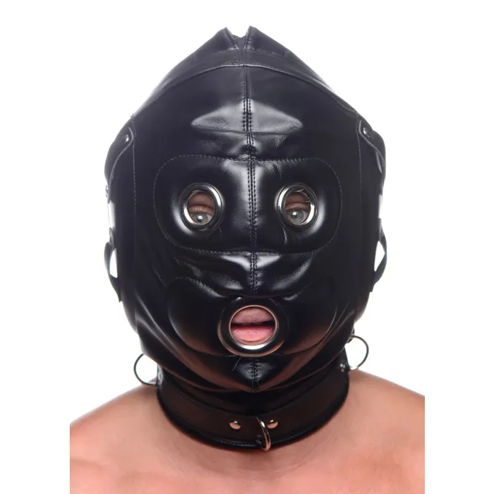 Male Sex Toys | Bondage Hood With Penis Gag - Xr Brands Master Series Male Sex Toys | Bondage Hood With Penis Gag - Xr Brands Master Series