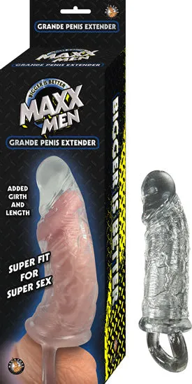 Male Sex Toys Nasstoys Maxx Men Grande Penis Sleeve Clear