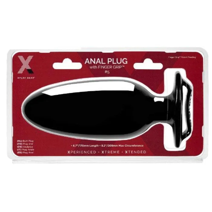 Male Sex Toys | Perfect Fit Xplay Finger Grip Plug 5l Male Sex Toys | Perfect Fit Xplay Finger Grip Plug 5l