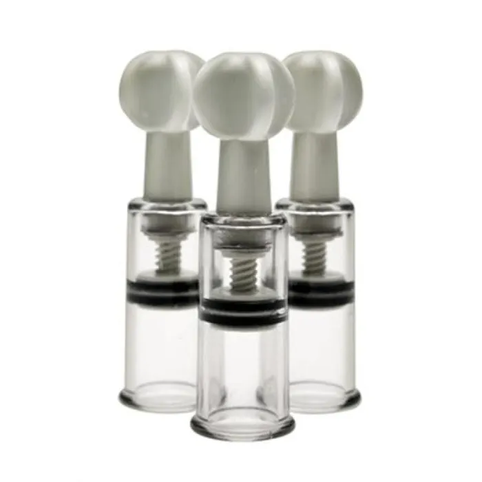 Max Twist Clit and Nipple Triple Sucker Set | XR Brands Size Matters Vibrators Max Twist Clit and Nipple Triple Sucker Set | XR Brands Size Matters Vibrators