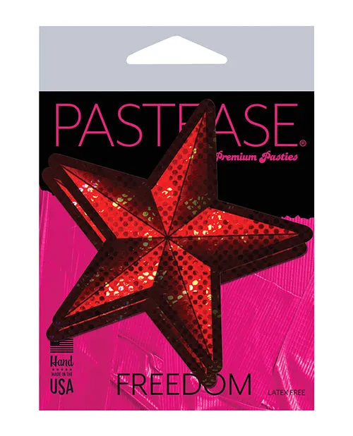 Pastease Vibrators Pastease Premium Diamond Thom Disco Nautical Star Red Os