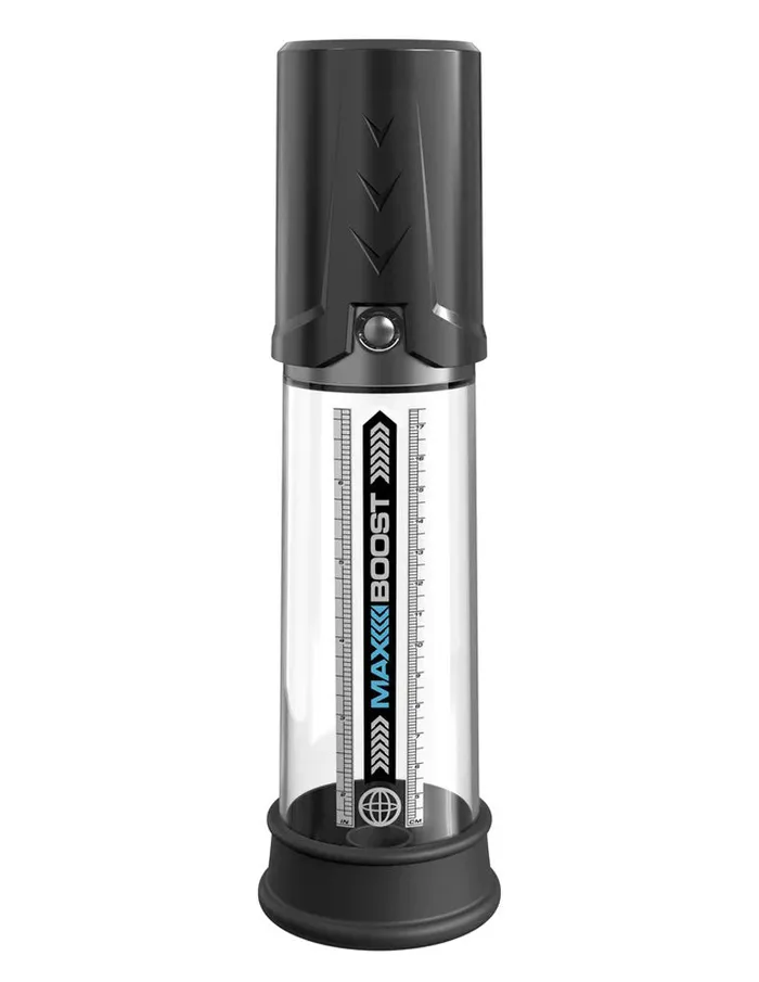 Pipedream Anal Pump Worx Max Boost Blackclear