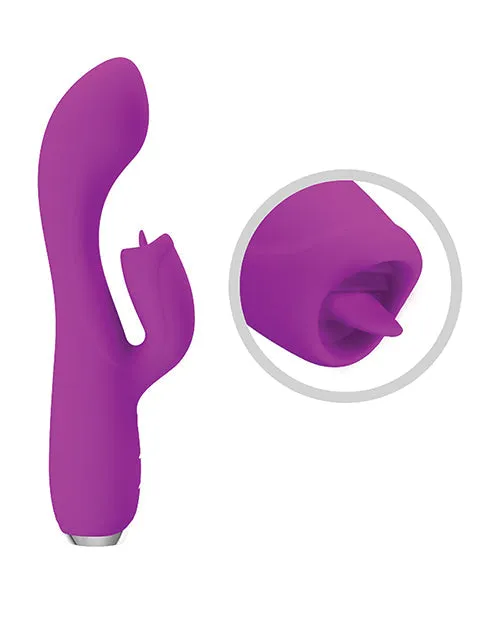 Pretty Love Pretty Love Gloria Licking Rabbit Vibrator Fuchsia | Vibrators