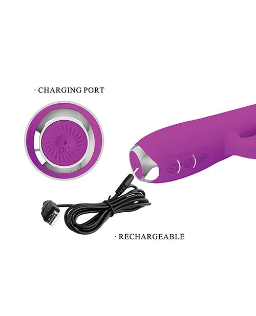 Pretty Love Pretty Love Gloria Licking Rabbit Vibrator Fuchsia | Vibrators
