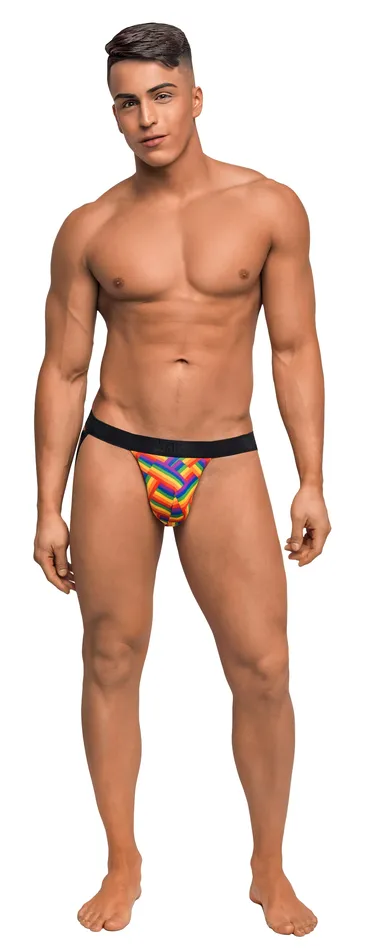Pride Fest Jock Small Medium Print Male Power Male Sex Toys