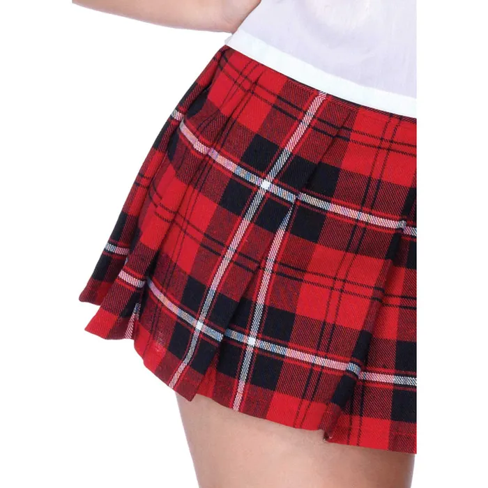 Private School Sweetie Costume - Large - White / Red | Leg Avenue Vibrators Private School Sweetie Costume - Large - White / Red | Leg Avenue Vibrators