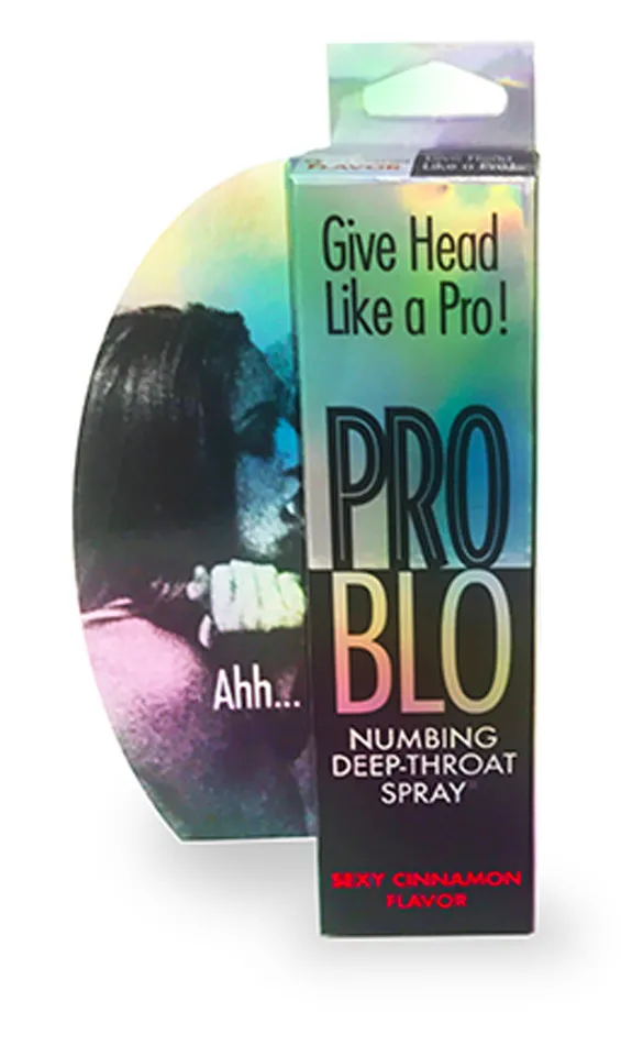 Problo Numbing DeepThroat Spray Sexy Cinnamon 1 Fl Oz Little Genie Male Sex Toys Problo Numbing DeepThroat Spray Sexy Cinnamon 1 Fl Oz Little Genie Male Sex Toys