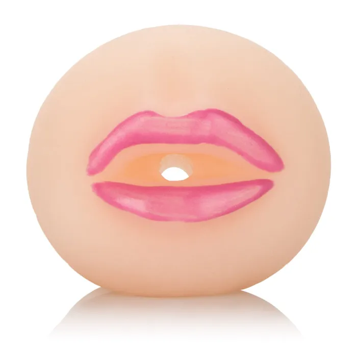 Pure Skin Pump Sleeve Lips | CalExotics Male Sex Toys Pure Skin Pump Sleeve Lips | CalExotics Male Sex Toys