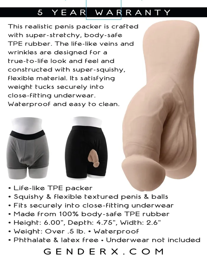 Sale Specials Anal | 4 Inch Silicone Packer Light