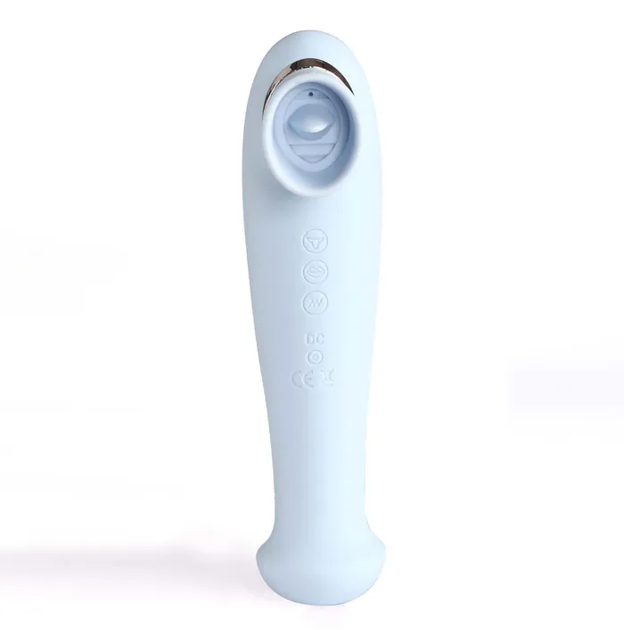 Sale Vibrators Destiny 15Function Rechargeable Vibrating Suction Wand Blue