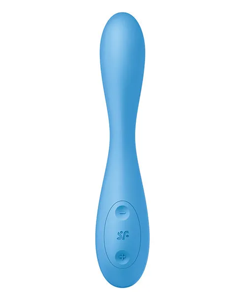 Satisfyer G-Spot Vibrator Flex 4 Connect App - Multi  Vibrator - Blue | Satisfyer Vibrators
