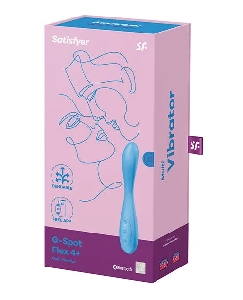 Satisfyer G-Spot Vibrator Flex 4 Connect App - Multi  Vibrator - Blue | Satisfyer Vibrators