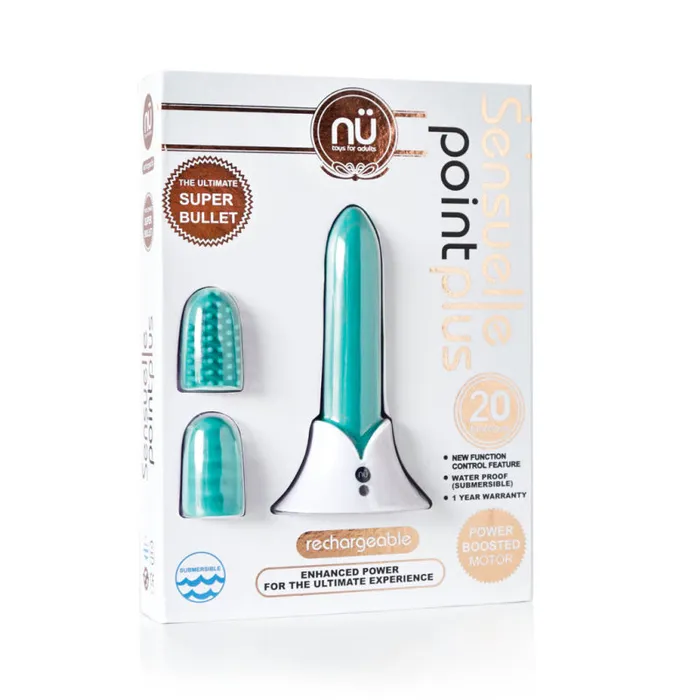 Sensuelle Point Plus - Turquoise Blue | Sensuelle Vibrators Sensuelle Point Plus - Turquoise Blue | Sensuelle Vibrators
