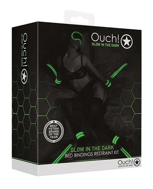 Shots America Shots Ouch Bed Bindings Restraint Kit Glow In The Dark Dildos Shots America Shots Ouch Bed Bindings Restraint Kit Glow In The Dark Dildos