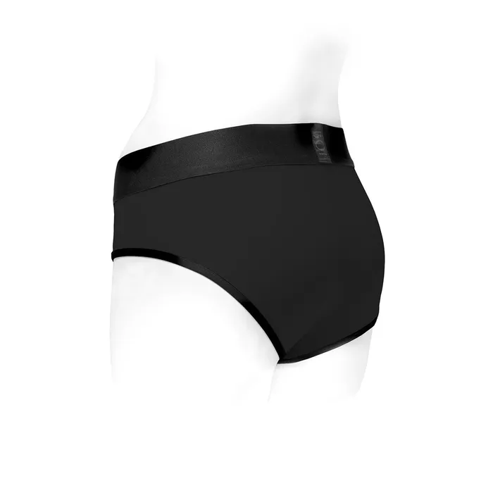 SpareParts HardWear SpareParts Tomboi Harness Black/Black Nylon - Medium | Anal
