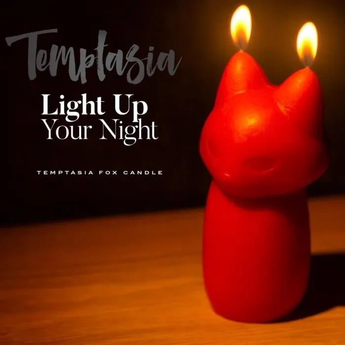 Temptasia - Fox Drip Candle - Red | Blush Novelties Vibrators