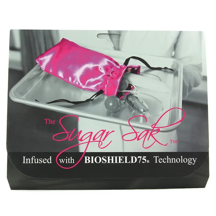The Sugar Sak BioShield 75 Storage Solution Bag XL in Pink SUGAR SAK Vibrators