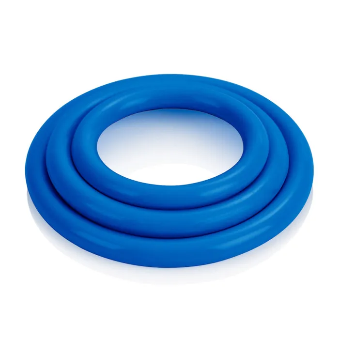 Tri-Rings - Blue | CalExotics Vibrators Tri-Rings - Blue | CalExotics Vibrators