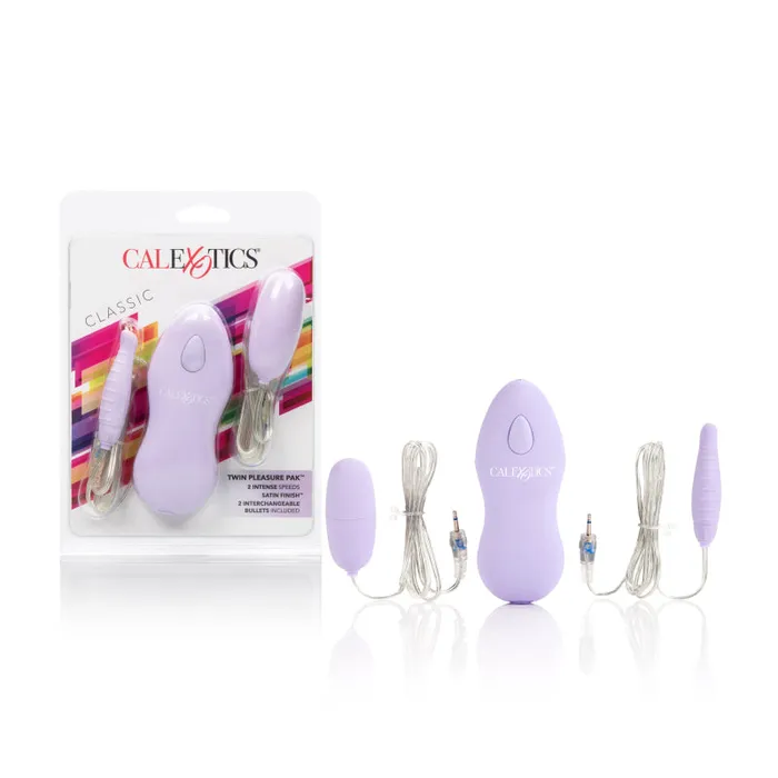 Twin Pleasure Pak Purple CalExotics Vibrators