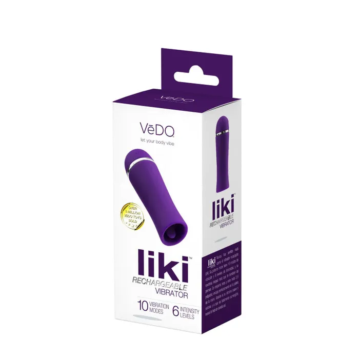 Vedo Vibrators | Liki Rechargeable Flicker Vibe - Deep Purple