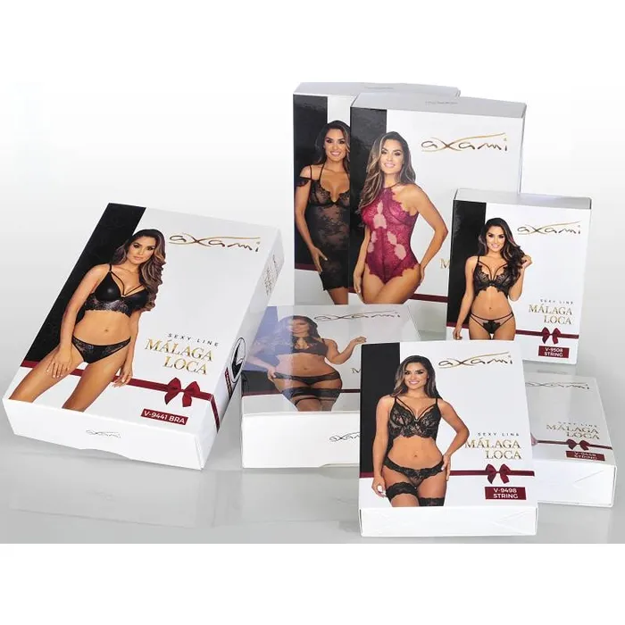 Vibrators | Axami Lingerie Microfiber and Lace G-String with Studs Red Vibrators | Axami Lingerie Microfiber and Lace G-String with Studs Red