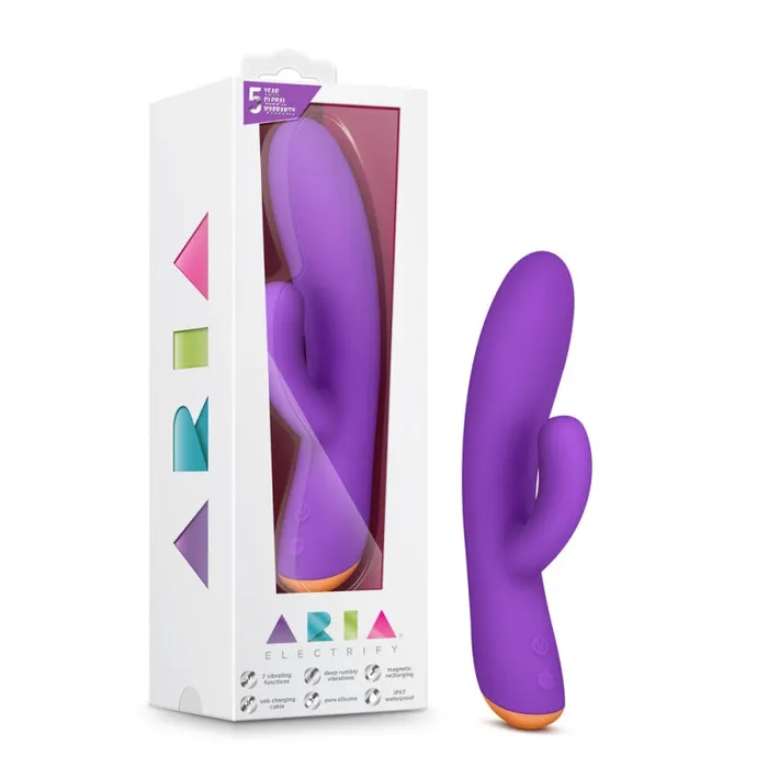 Vibrators | Blush Novelties Aria - Electrify - Plum Vibrators | Blush Novelties Aria - Electrify - Plum