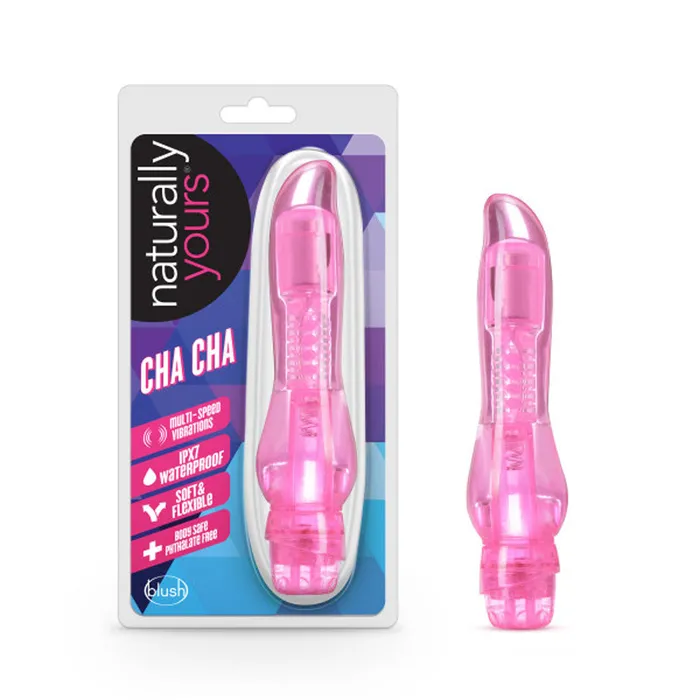 Vibrators Blush Novelties Naturally Yours Chacha Pink