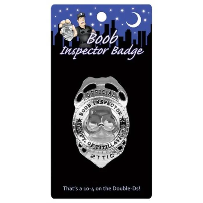 Vibrators Boob Inspector Badge Kheper Games