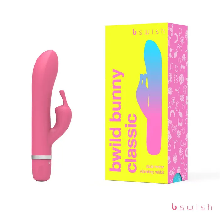 Vibrators Bswish Bwild Classic Bunny Guavabscwb1436