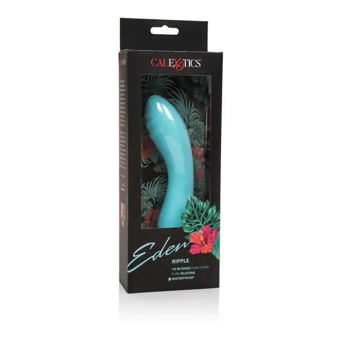 Vibrators | CalExotics Eden Ripple Green G-Spot Vibrator - CalExotics