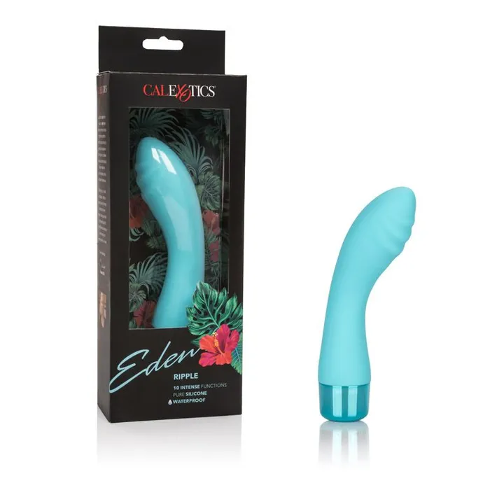 Vibrators | CalExotics Eden Ripple Green G-Spot Vibrator - CalExotics