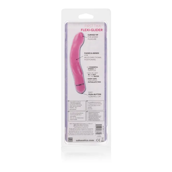 Vibrators | CalExotics First Tie Flexi Glider - Pink Vibrators | CalExotics First Tie Flexi Glider - Pink