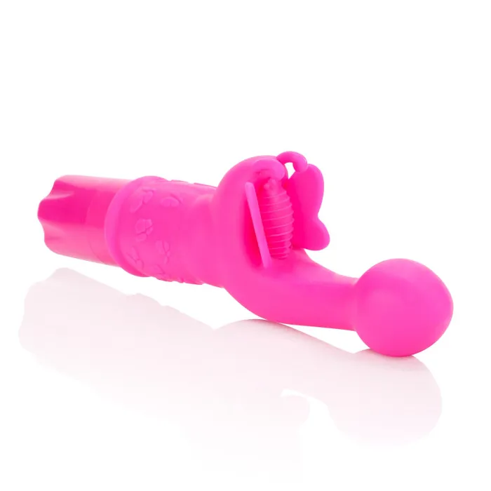 Vibrators | CalExotics Silicone Butterfly Kiss - Pink Vibrators | CalExotics Silicone Butterfly Kiss - Pink