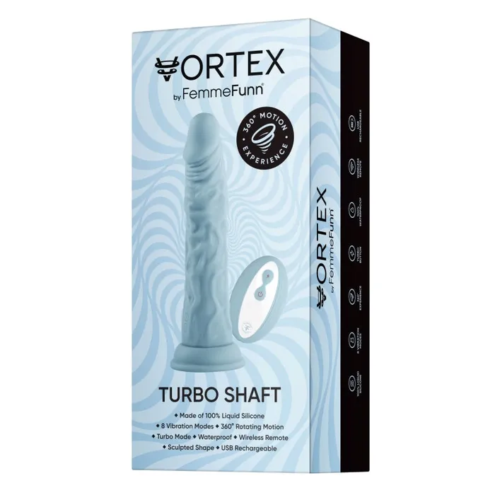 Vibrators | Femme Funn Wireless Turbo Shaft - Light Blue Vibrators | Femme Funn Wireless Turbo Shaft - Light Blue