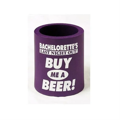 Vibrators Georges Fun Factory Bachelorettes Last Night Out Buy Me a Beer Koozie