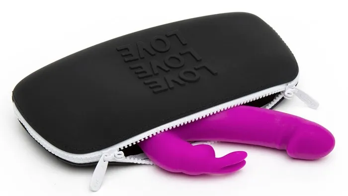 Vibrators | Holiday HAPPY RABBIT SILICONE ZIPPER TOY STORAGE CASES BY LOVEHONEY