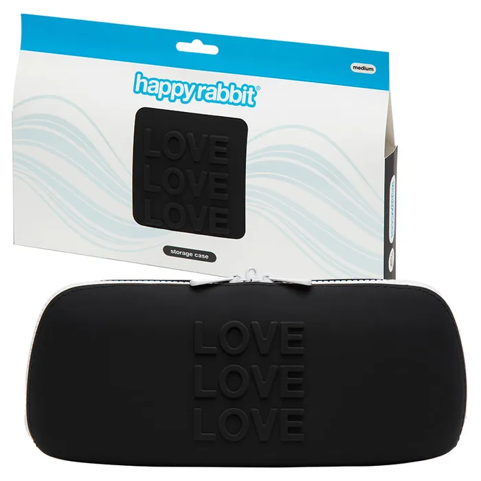 Vibrators | Holiday HAPPY RABBIT SILICONE ZIPPER TOY STORAGE CASES BY LOVEHONEY