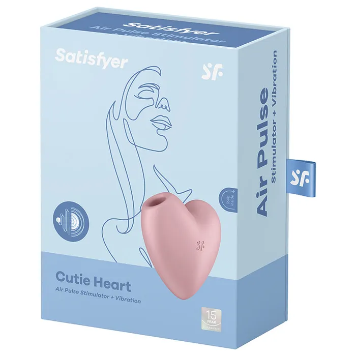 Vibrators Holiday Satisfyer Cutie HeartLight Red