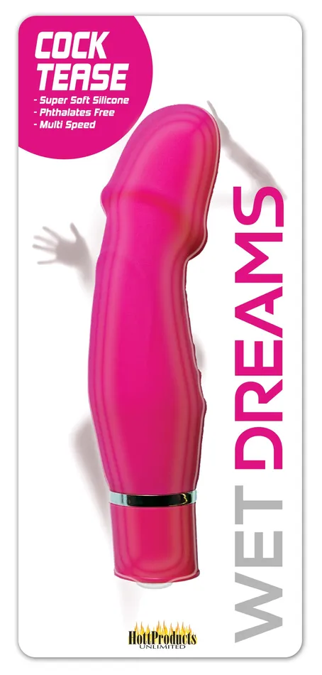 Vibrators | HOTT Products HOTT Products Cock Tease Vibrator - Pink