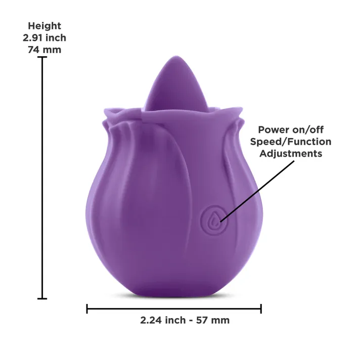 Vibrators Inya the Kiss Purple Nsnovelties