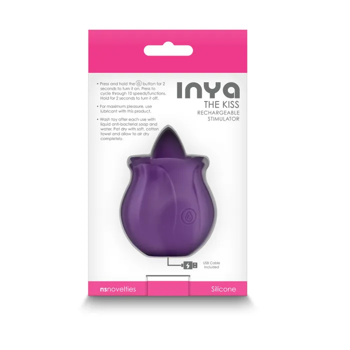 Vibrators | Inya - the Kiss - Purple - Nsnovelties Vibrators | Inya - the Kiss - Purple - Nsnovelties