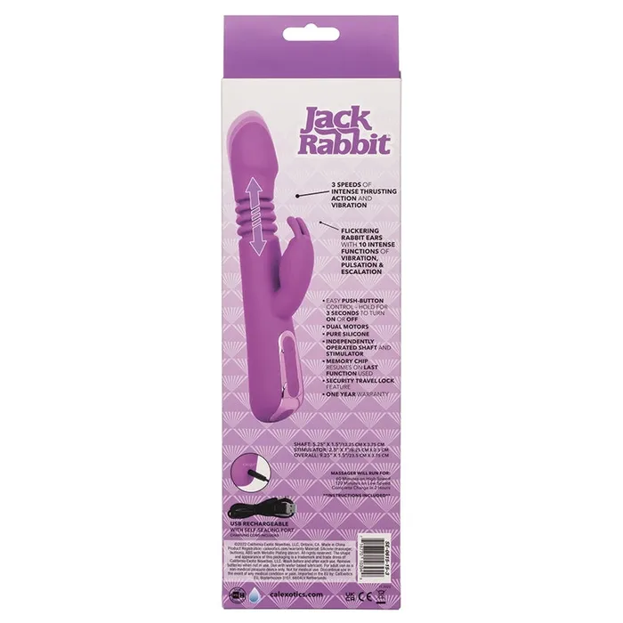 Vibrators | Jack Rabbit Elite Thrusting Rabbit - Holiday
