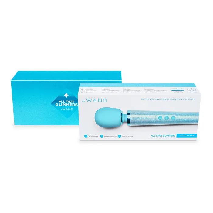 Vibrators | Le Wand Le Wand Massager - All That Glimmers Blue Vibrators | Le Wand Le Wand Massager - All That Glimmers Blue