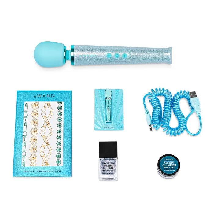Vibrators | Le Wand Le Wand Massager - All That Glimmers Blue Vibrators | Le Wand Le Wand Massager - All That Glimmers Blue